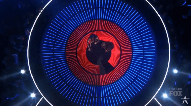 Blue and Red Circles