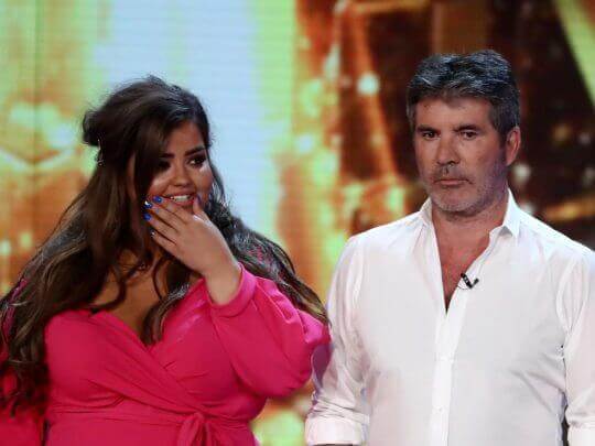 scarlett lee and Simon COwell