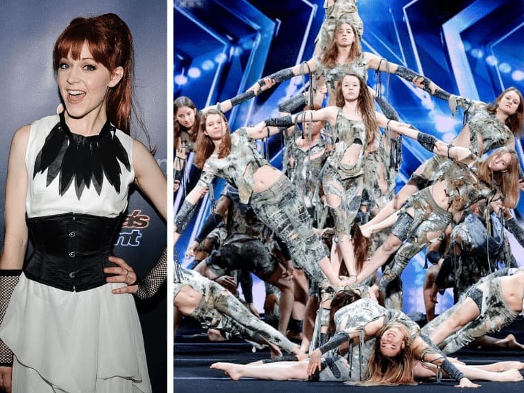Lindsey Stirling on the 'AGT' red carpet, Zurcaroh on 'AGT'