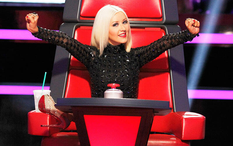 Talent Judges Dominate The Grammy Nominations 4 christina aguilera the voice nbc 2 2