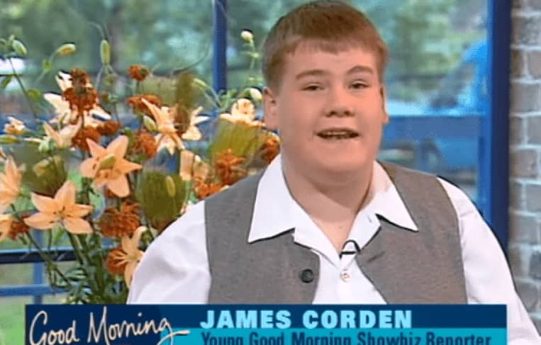James Corden before fame