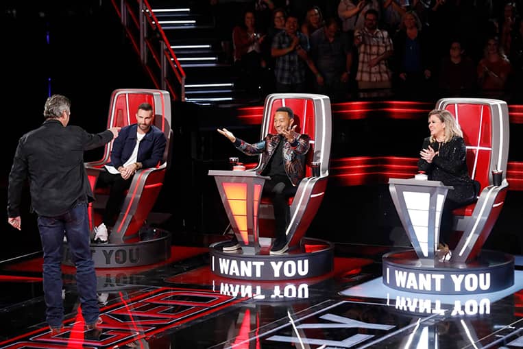 John Legend Block The Voice