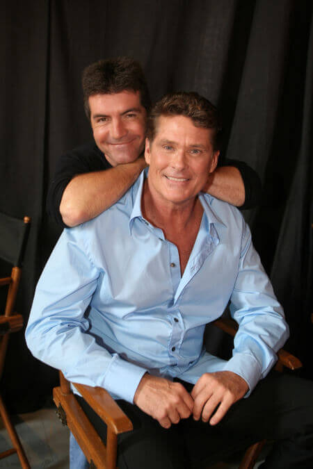 David Hasselhoff Simon Cowell AGT