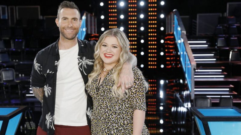 Kelly Clarkson Adam Levine The Voice