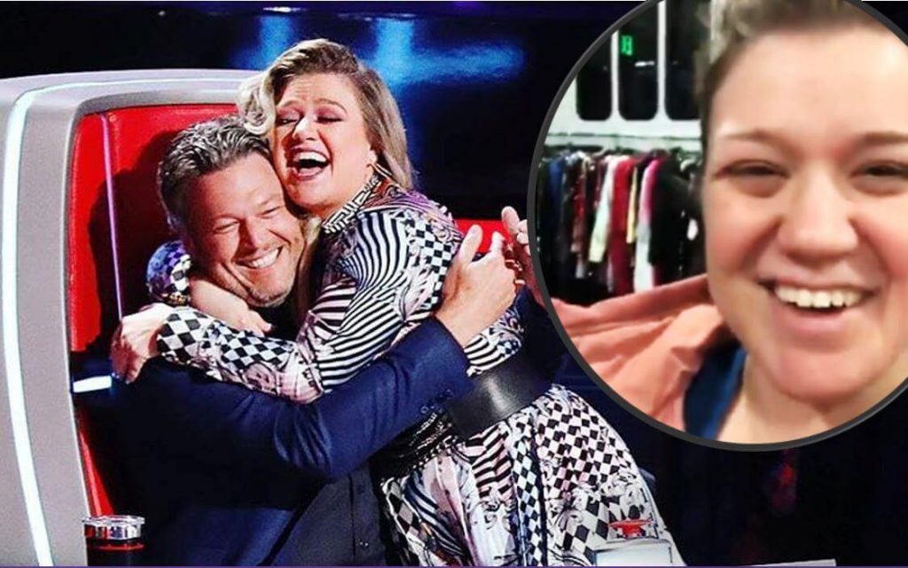 Kelly clarkson blake shelton the voice