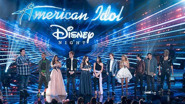 disney night american idol