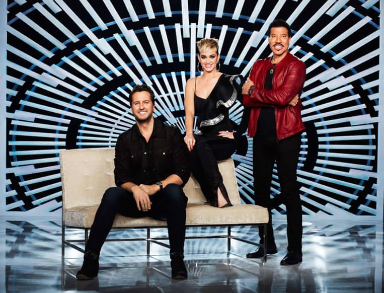 american idol katy perry lionel richie luke bryan 2