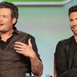 blake shelton adam levine the voice