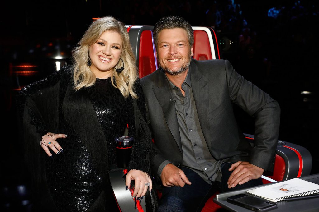 kelly clarkson blake shelton 1