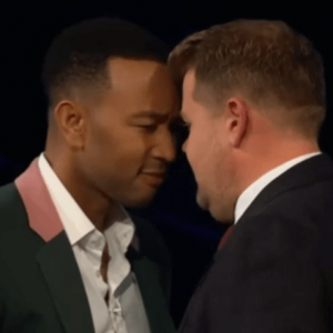 john legend vs james corden riff off