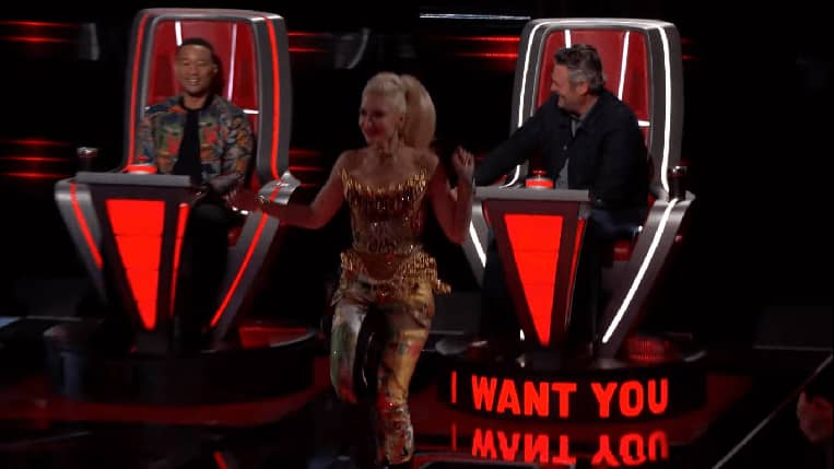 Gwen Stefani and Blake Shelton The Voice Season 17