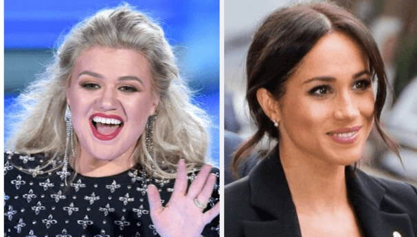 Meghan Markle And Kelly Clarkson (1)