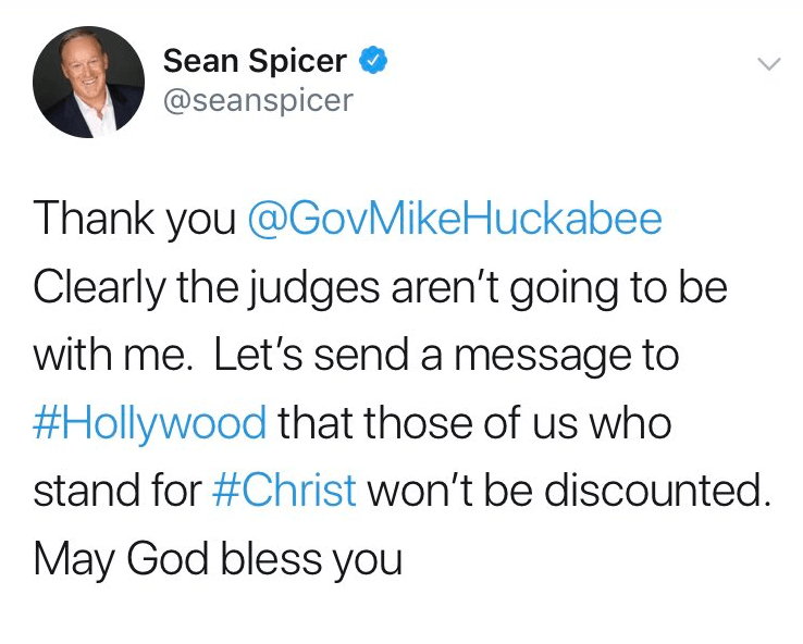 Sean Spicer DWTS