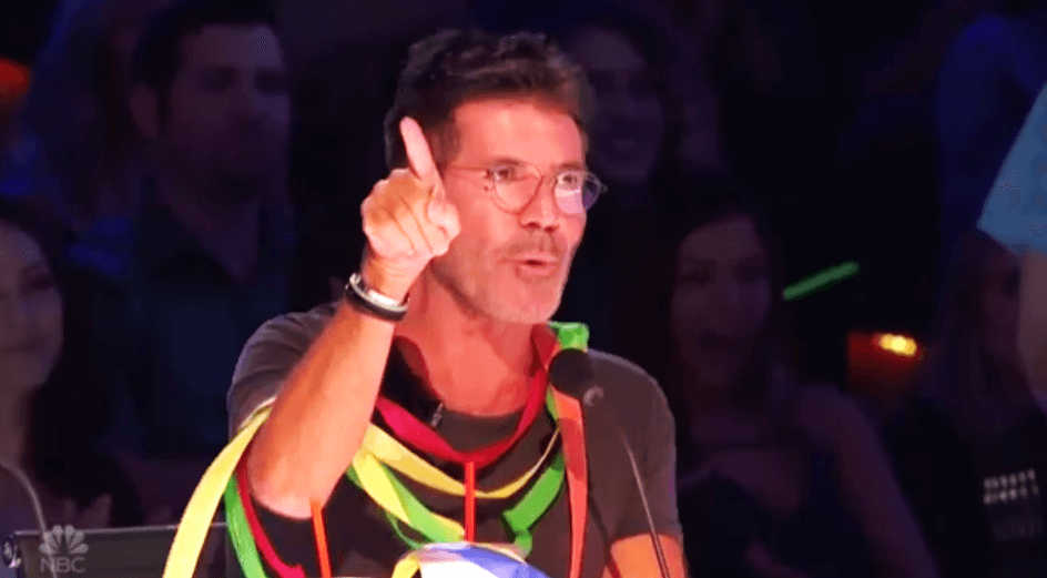 Simon Cowell owns AGT and is Too powerful