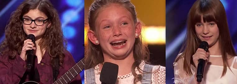 Sophia Pecora, Charlotte Summer and Ansley Burns AGT