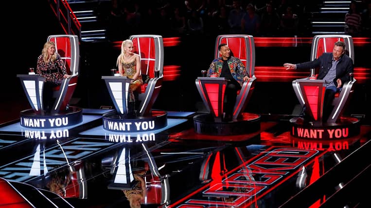 The Voice Kelly Clarkson Gwen Stefani