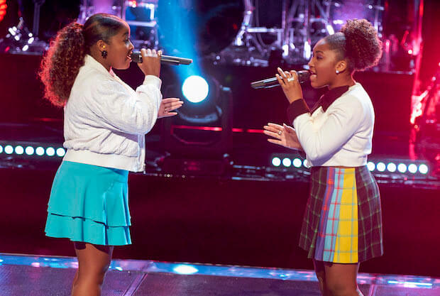 Hello Sunday performs in "The Voice" Knockouts