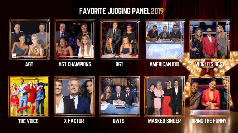 Talent Recap Fan Choice Awards 2019: Favorite Judging Panel