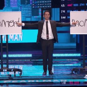 Oz Pearlman performs on "AGT: The Champions"