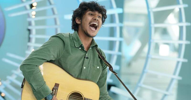 Arthur Gunn auditions for "American Idol"
