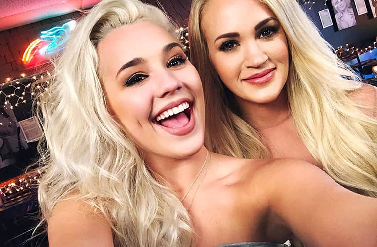 gabby barrett acm awards carrie underwood
