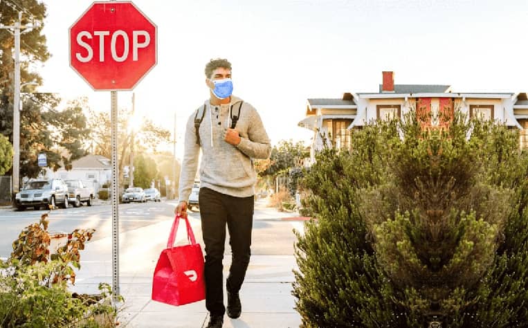 coronavirous ordering is safe ubereats, doordash and grubhub