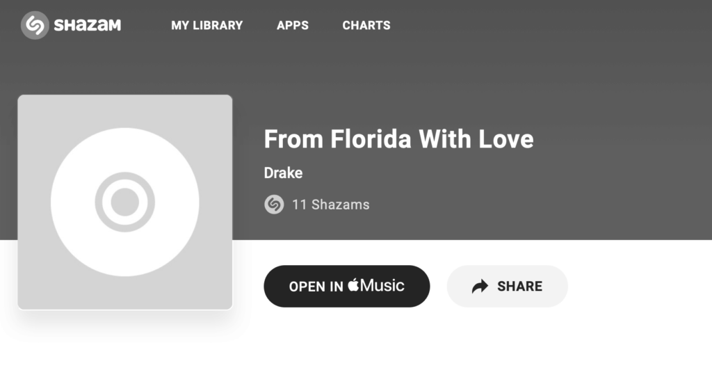 Drake tracks