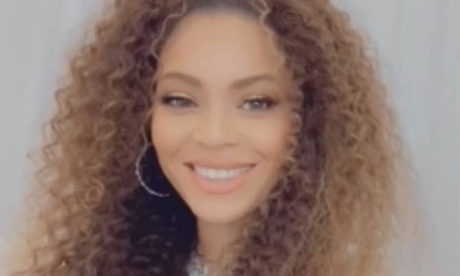 Beyonce sings wishing on a star