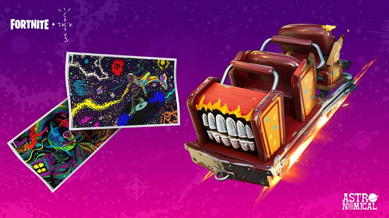 Travis Scott fortnite glider