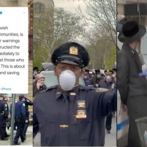 de blasio tweet attaching the entire jewish community (1)