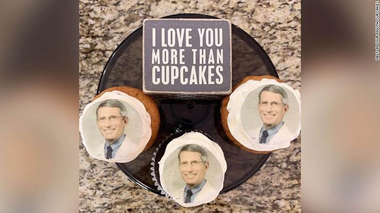 fauci cupcakes