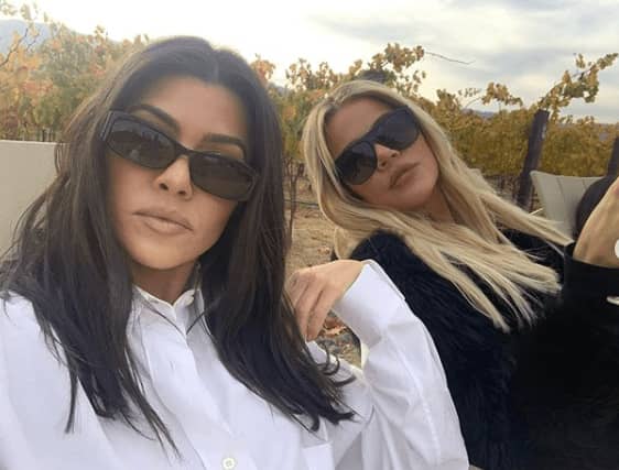 Khloe Kardashian Kourtney Kardashian