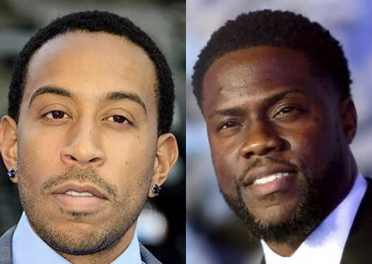 George Floyd Memorial Service Celebrities Kevin Hart Ludacris