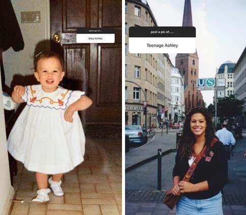 Ashley Graham throwback photos