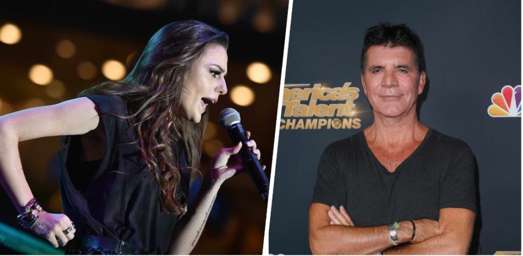 simon cowell cher lloyd throwing shade x factor