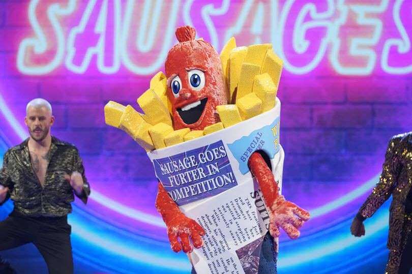 Sausage on 'The Masked Singer' UK