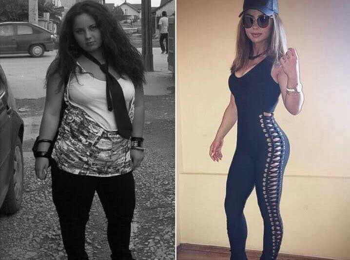 Lindita Halimi before and after
