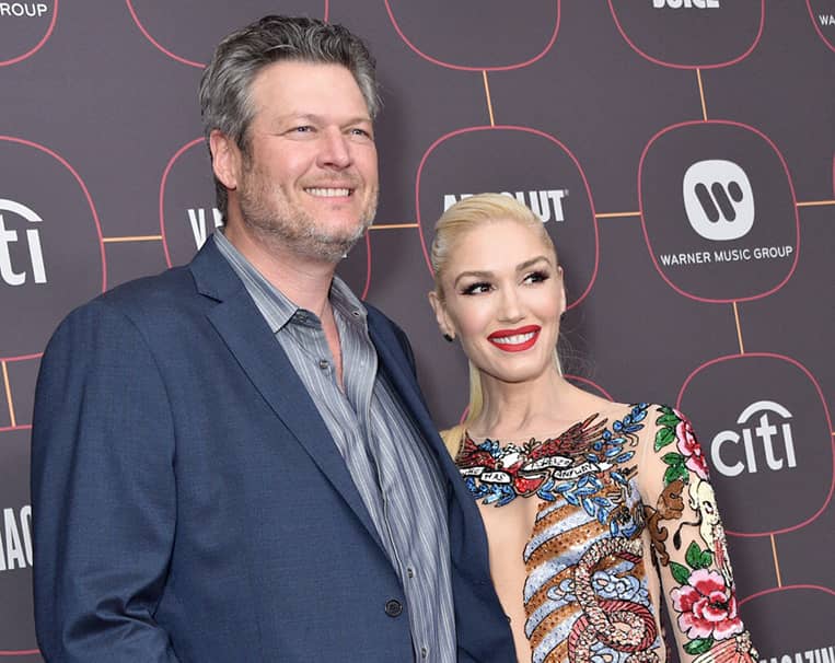 Blake Shelton and Gwen Stefani