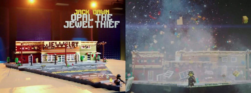 Jack and Dawn made a structure that was too sturdy leaving us wanting more from their 'Hero Shot'