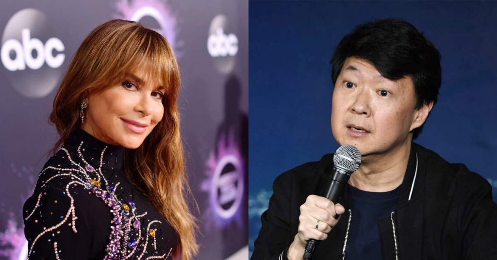 Paula Abdul and Ken Jeong