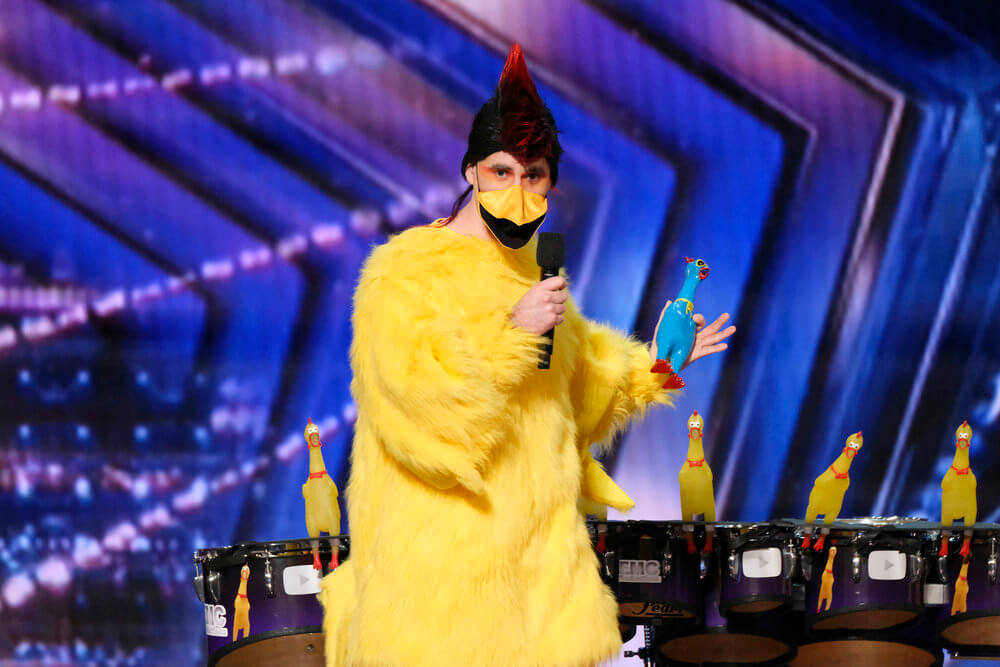 Drumstick-Americas-Got-Talent-AGT-chicken-act