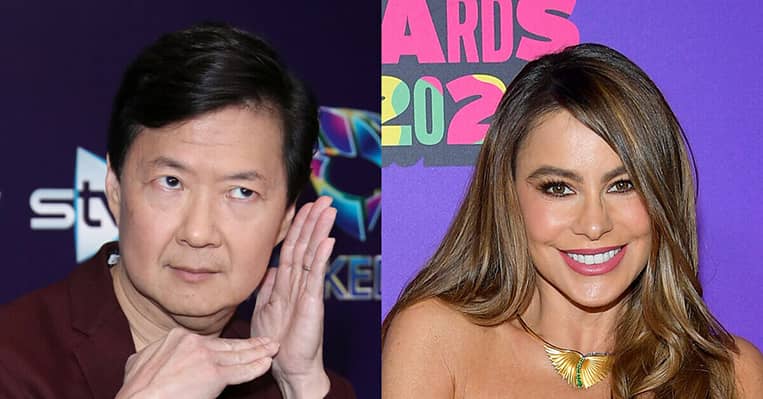 Ken Jeong and Sofia Vergara