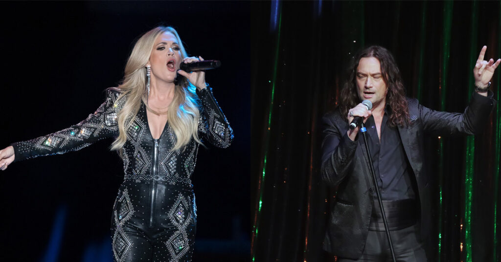 Carrie Underwood and Constantine
