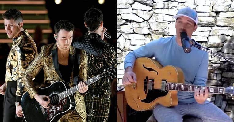 Jonas Brothers and Gregg Scott