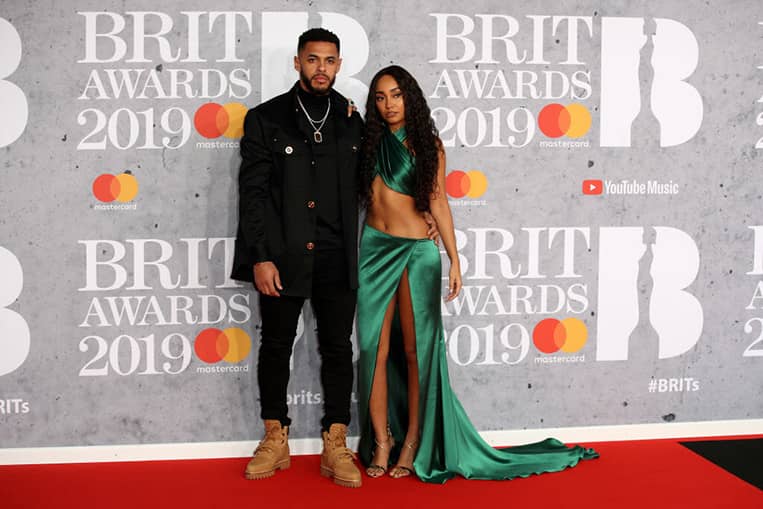 Leigh-Anne Pinnock and Andre Gray