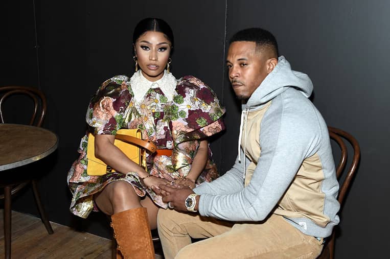 Nicki Minah and Kenneth Petty