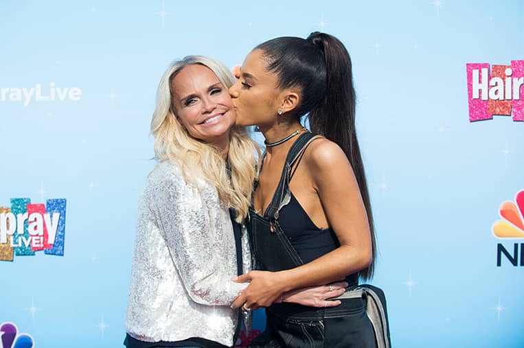 Ariana Grande and Kristin Chenoweth