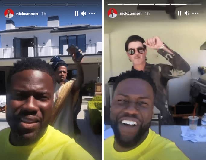 Kevin Hart Nick Cannon Robin Thicke