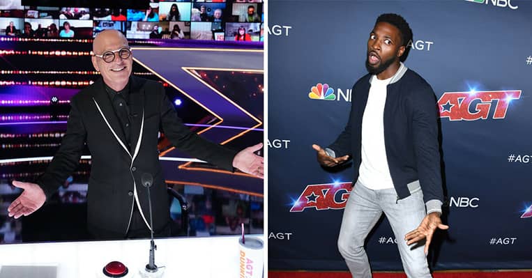 Howie Mandel and Preacher Lawson