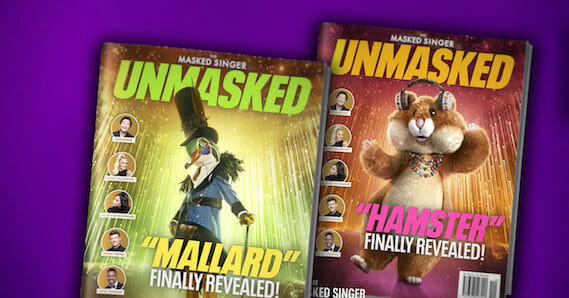 The Masked Singer Mallard and Hamster